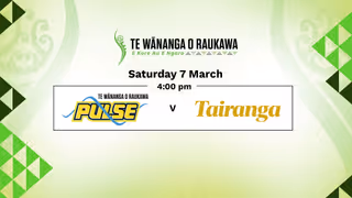 Te Wānanga o Raukawa Pre-Season Netball Pulse v Tairanga