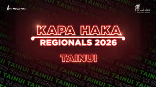 Haka Regionals 2026 - Tainui