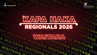 Haka Regionals 2026 - Waitaha