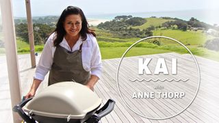 Kai with Anne Thorpe