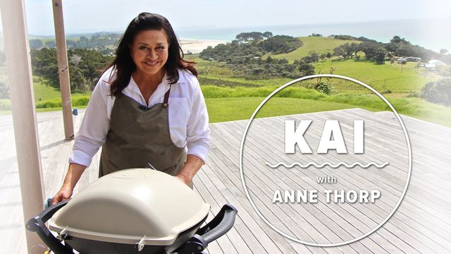 Kai with Anne Thorpe
